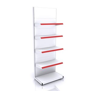 Стеллажи торговые пристенные