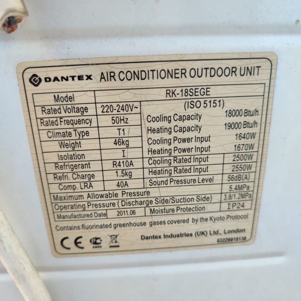Купить Кондиционер Dantex RK-18SEGE/RK-18SEG