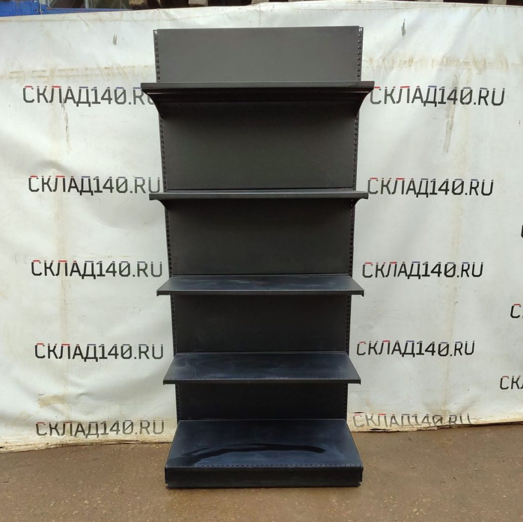 Стеллаж торговый пристенный