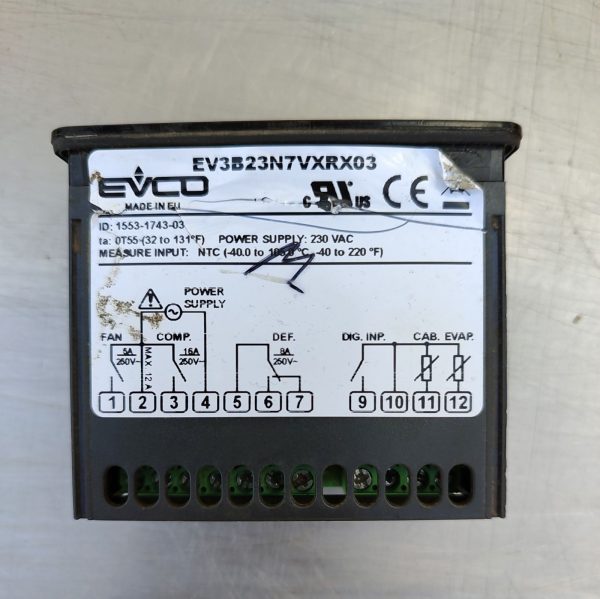 Купить Контроллер EVCO EV3B23N7VXRX03