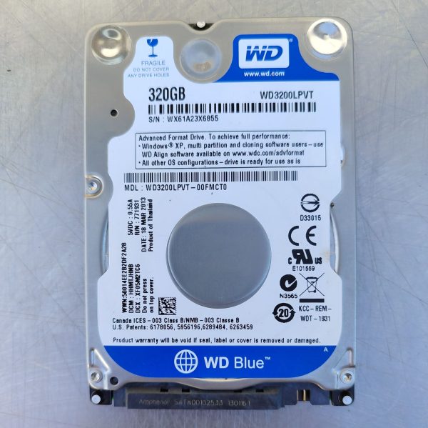 Купить Жесткий диск Western Digital WD Blue 320 ГБ WD3200LPVX