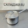 Купить Сотейник нержавеющая сталь с крышкой 6л д24 в15