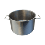 Кастрюля нержавеющая сталь без крышки 10л д28 в18