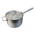 Сотейник нержавеющая сталь с крышкой 6л д24 в15