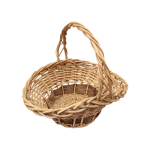 Корзина плетеная 47/37/20 с ручкой овал