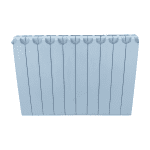 Радиатор биметаллический 80/57/9 10 секций 1190 Вт