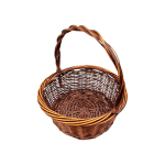 Корзина плетеная д43в17 с ручкой