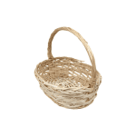 Корзина плетеная 29/23/11 с ручкой овал