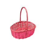 Корзина плетеная 30/22/13 с ручкой овал