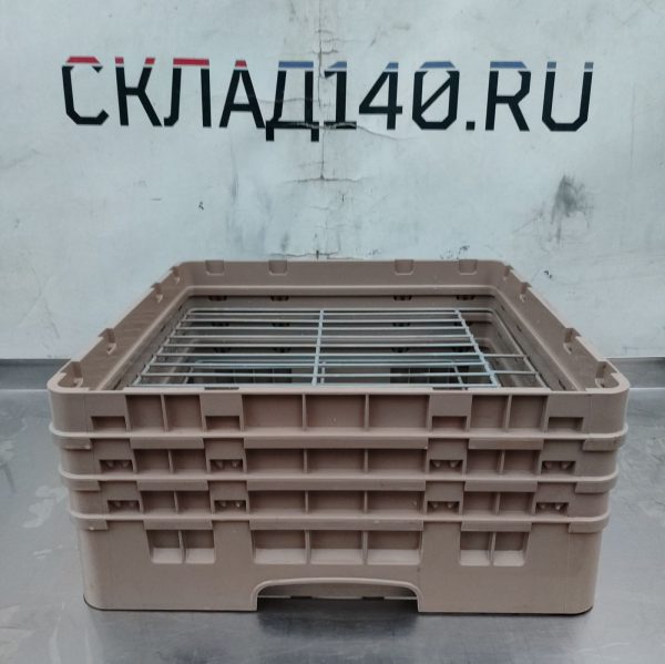 Купить Кассета комплект Cambro 499/499/255 мм (база+ 3 доп секции+2сетки 31 ячейка для тарелок)