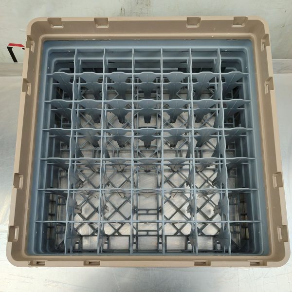 Купить Кассета комплект Cambro 499/499/255 мм (база+ 3 доп секции для бокалов 49 ячеек 65/65)