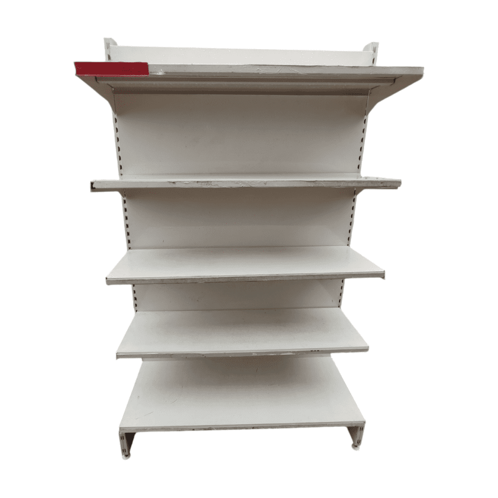 Стеллаж торговый пристенный