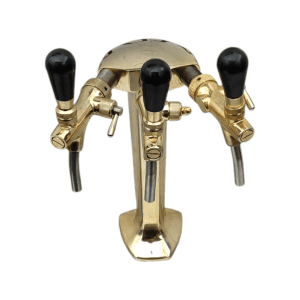 Пивная башня на 3 сорта золото