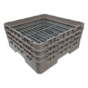 Купить Кассета комплект Cambro 499/499/255 мм (база+ 3 доп секции+2сетки 31 ячейка для тарелок)