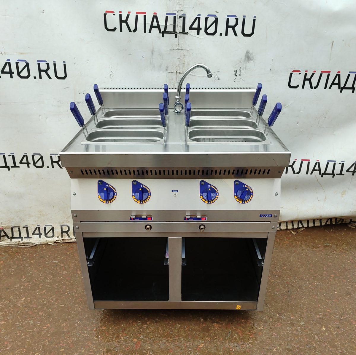 Купить Электроварка Abat ЭВК-80/2Н 3xGN 1/3-200 + подставка МН-03