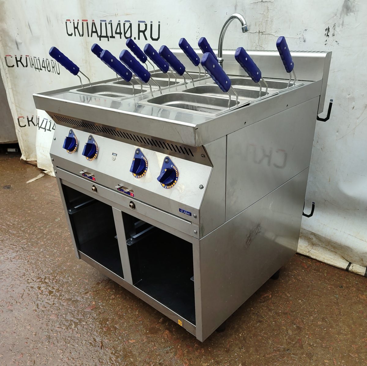 Купить Электроварка Abat ЭВК-80/2Н 3xGN 1/3-200 + подставка МН-03