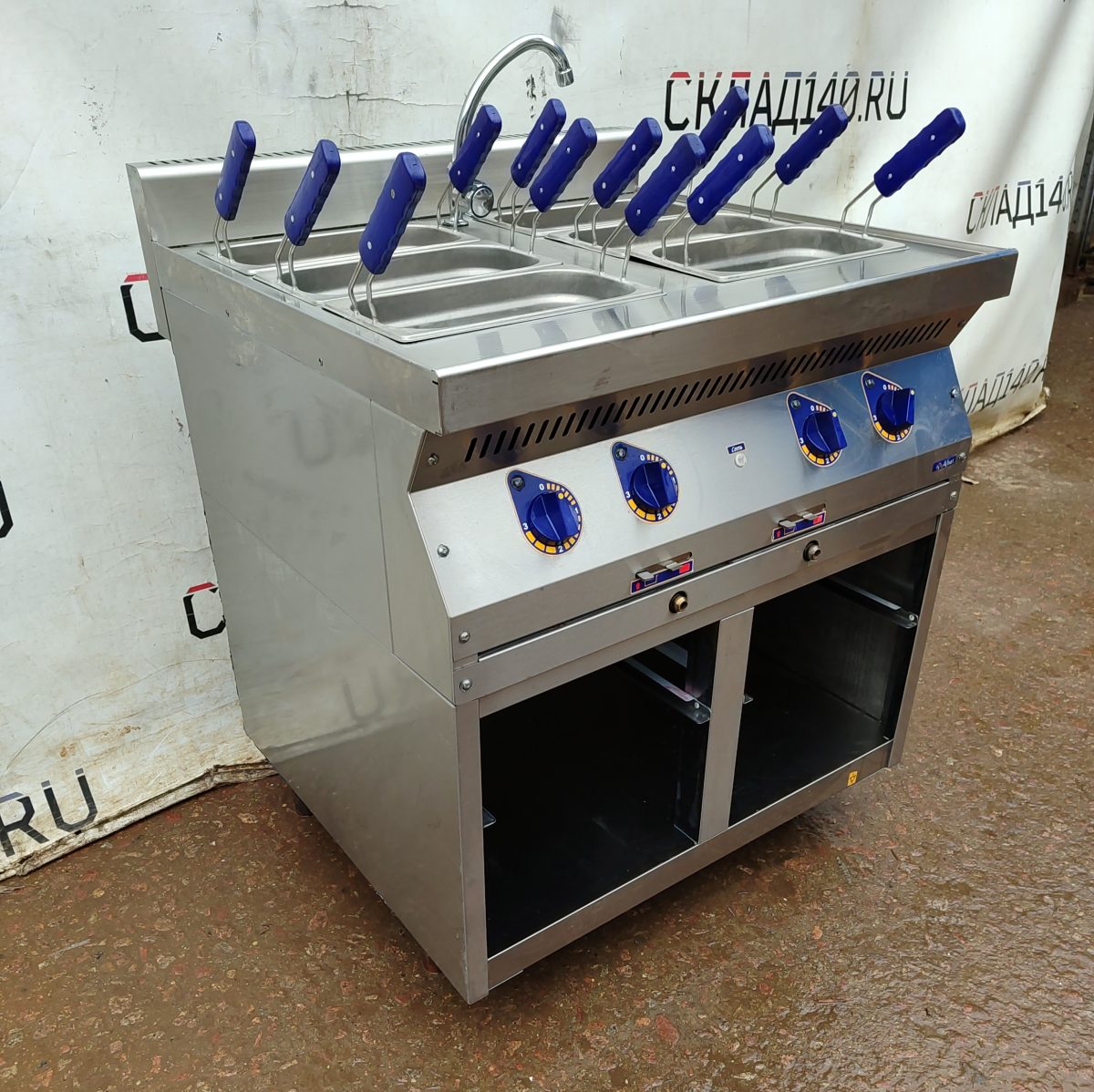 Купить Электроварка Abat ЭВК-80/2Н 3xGN 1/3-200 + подставка МН-03