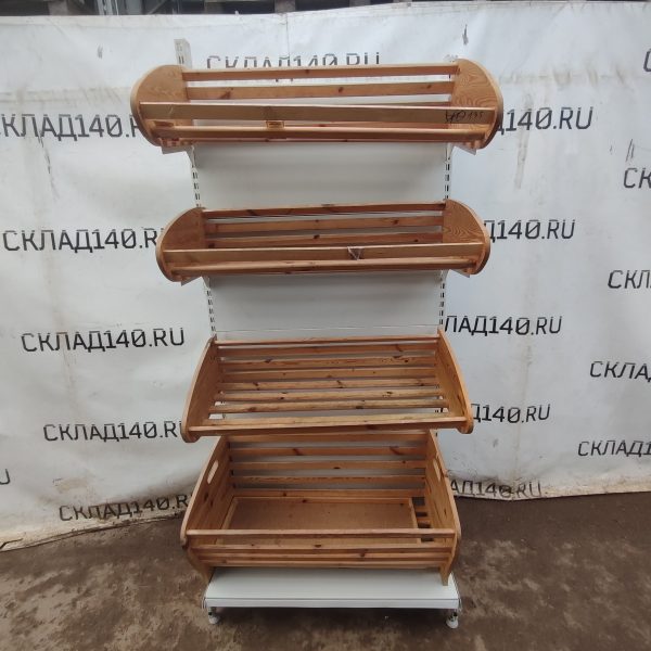 Купить Стеллаж хлебный 100/229 сталь белый