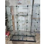 Витрина стеклянные кубы 128/46/157 15 ячеек 40/39/29