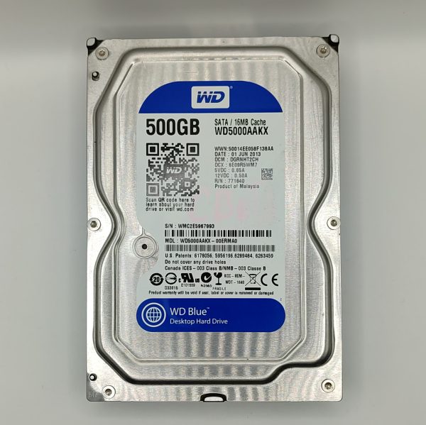 Купить Жесткий диск Western Digital WD Blue 500 ГБ WD5000AAKX