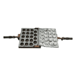 Блок форма Тарталетка "Песочные часы" для печи ПЭМ-2У