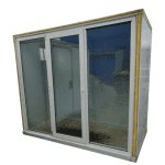 Камера холодильная для цветов 80 мм 2.51/1.34/2.19 (трещина стеклопакет)