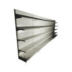 Стеллаж торговый пристенный 620 см (тип 29)