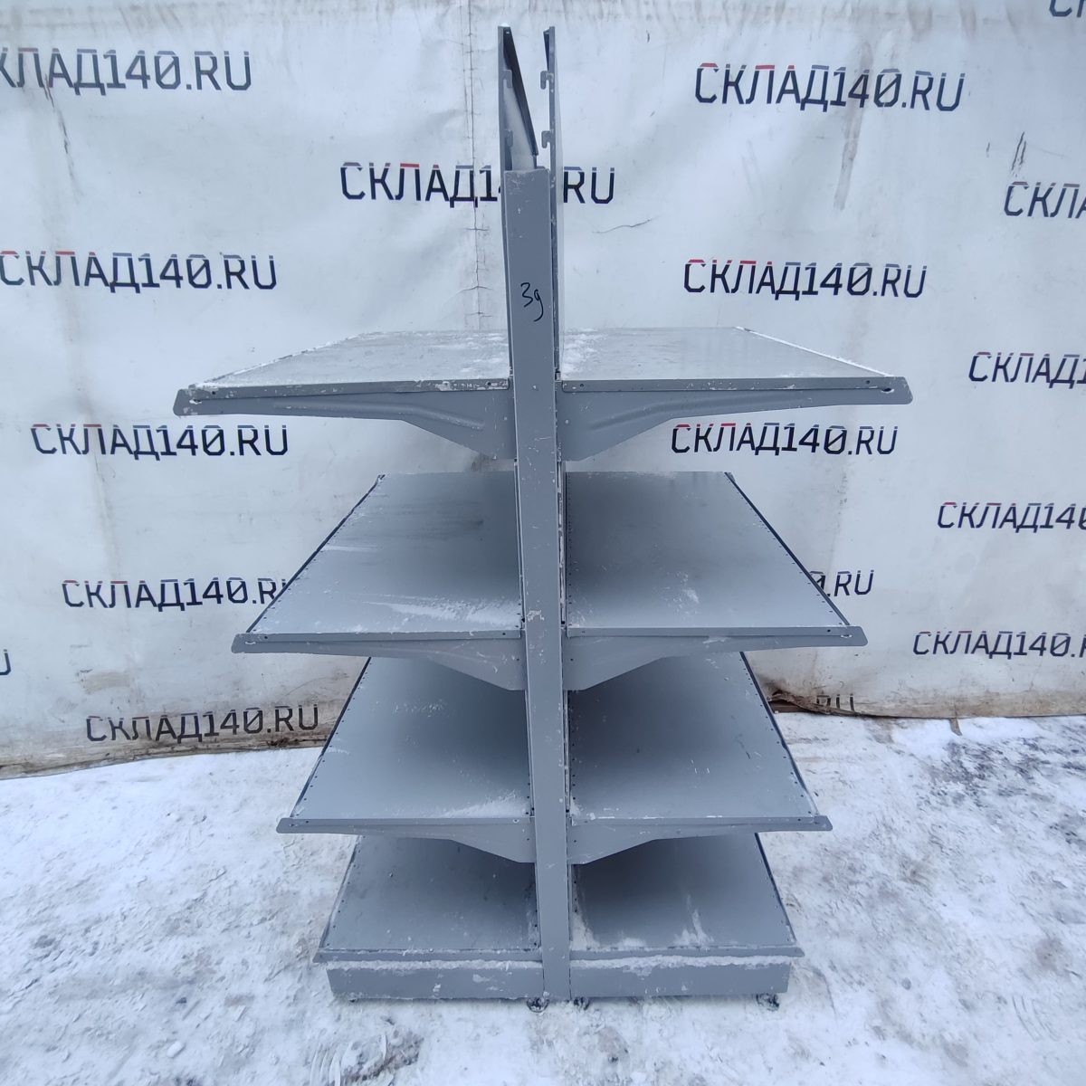 Купить Стеллаж торговый островной тип 39