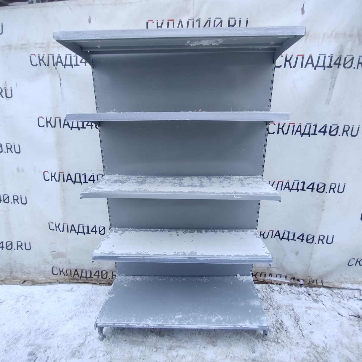 Купить Стеллаж торговый пристенный тип 35