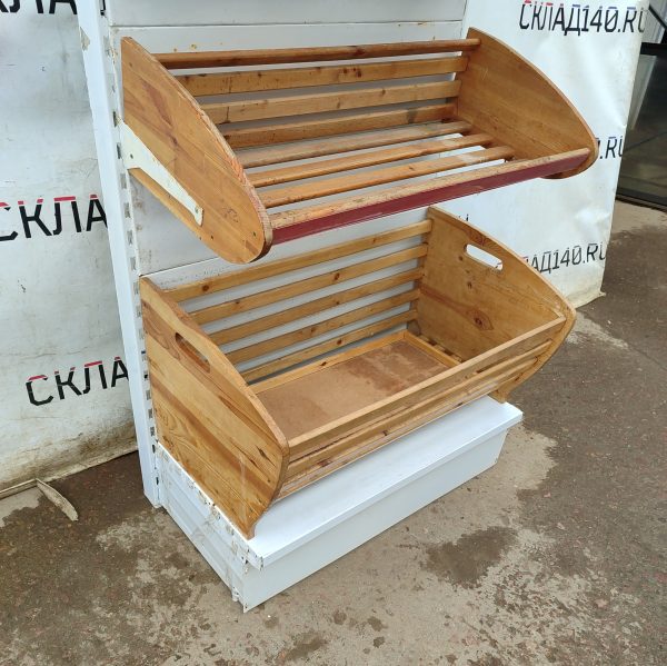 Купить Стеллаж хлебный 100/226 сталь белый