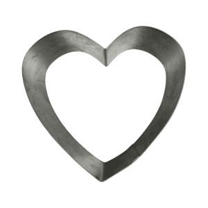 Купить Кольцо кондитерское "сердце" 14.5/14/4.5