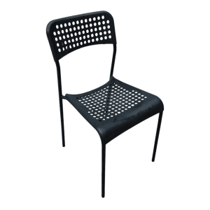 Стул Уно пластик черный