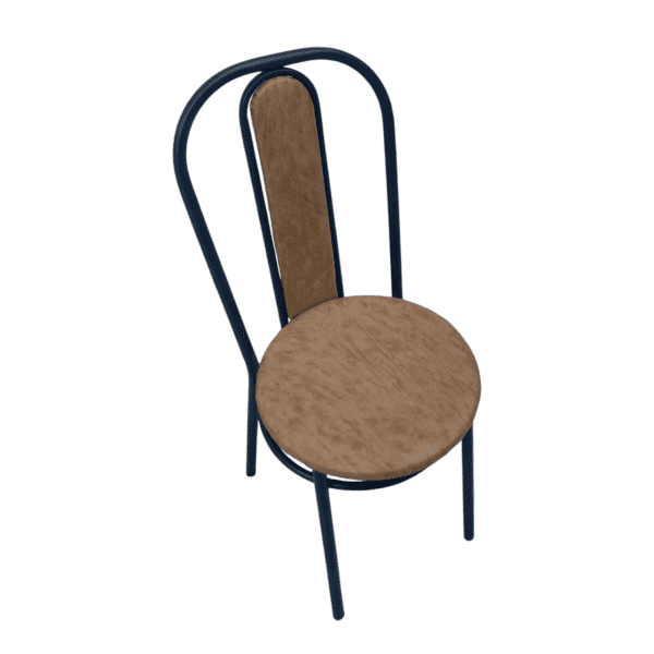 Стул Венский кожа коричневый