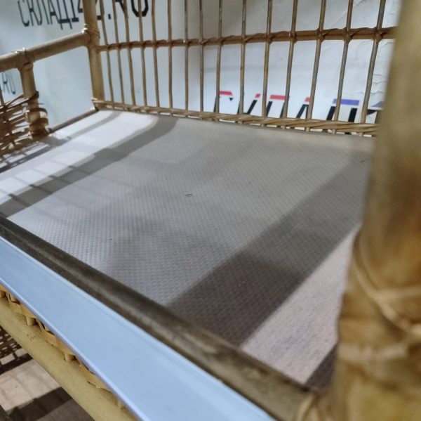 Купить Стойка торговая плетенная для выкладки хлеба 75/40/215 5 полок каравай