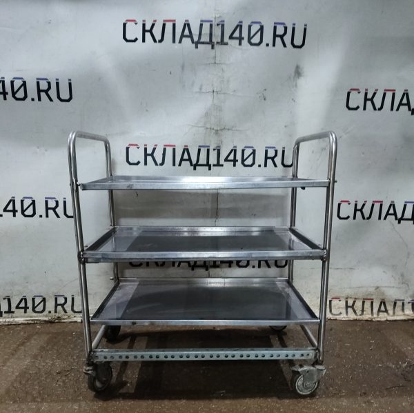 Купить Тележка сервировочная 80/49/87 разборная 3 уровня