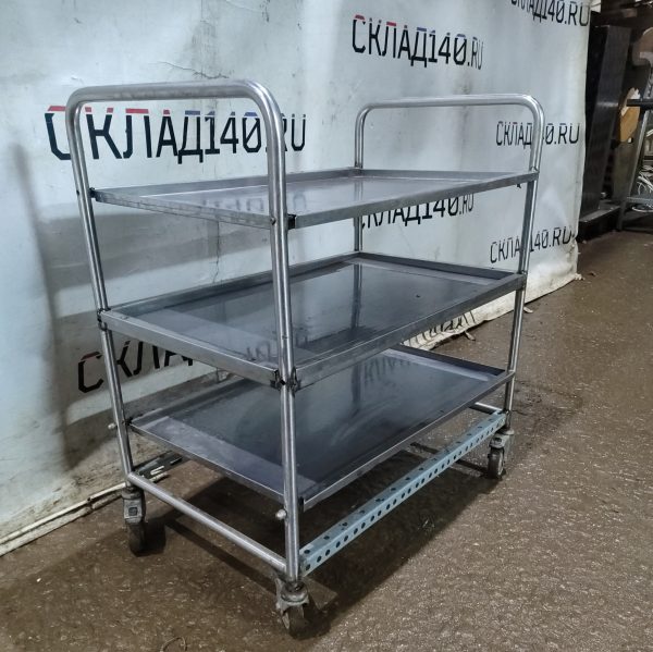 Купить Тележка сервировочная 80/49/87 разборная 3 уровня