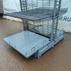 Купить Стеллаж торговый островной сетчатый серый 71/83/164 5 полок