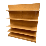 Стеллаж торговый пристенный длина 200 см (тип 50)