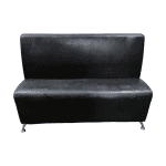 Диван Брюстель 140 кожзам коричневый