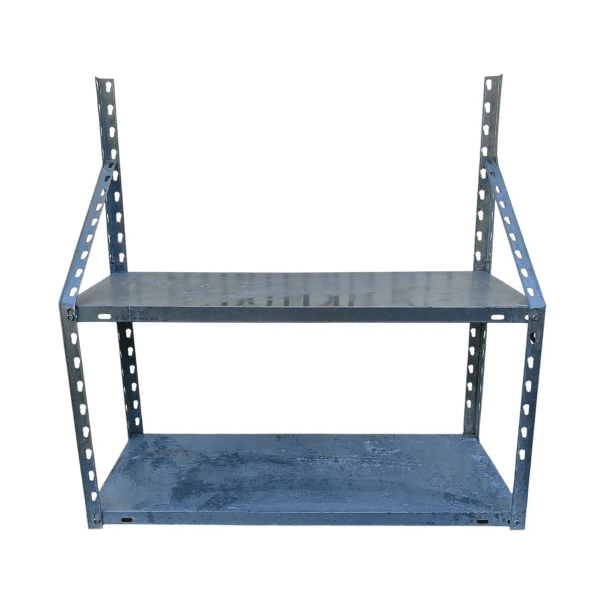 Купить Полка навесная оцинковка 75/30/76 2 уровня