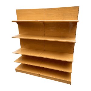 Стеллаж торговый пристенный длина 200 см (тип 50)