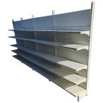 Стеллаж торговый пристенный 500 см (тип 26)