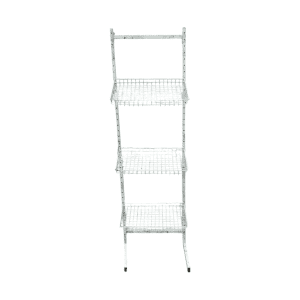 Стойка прикассовая 41/55/183 белая 3 полки