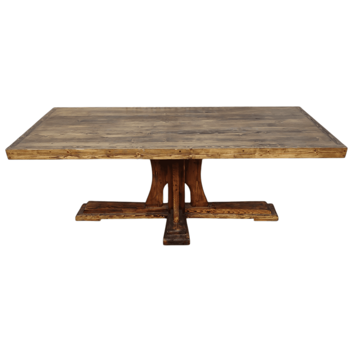 Купить Стол Старина 200 дерево массив коричневый