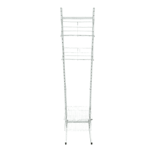 Стойка прикассовая 40/42/182 белая 4 полки