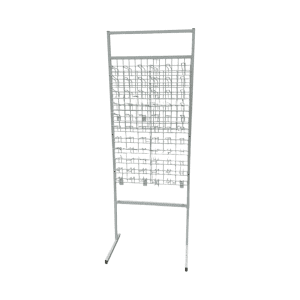 Стойка прикассовая 48/68/154 белая 66 крючков