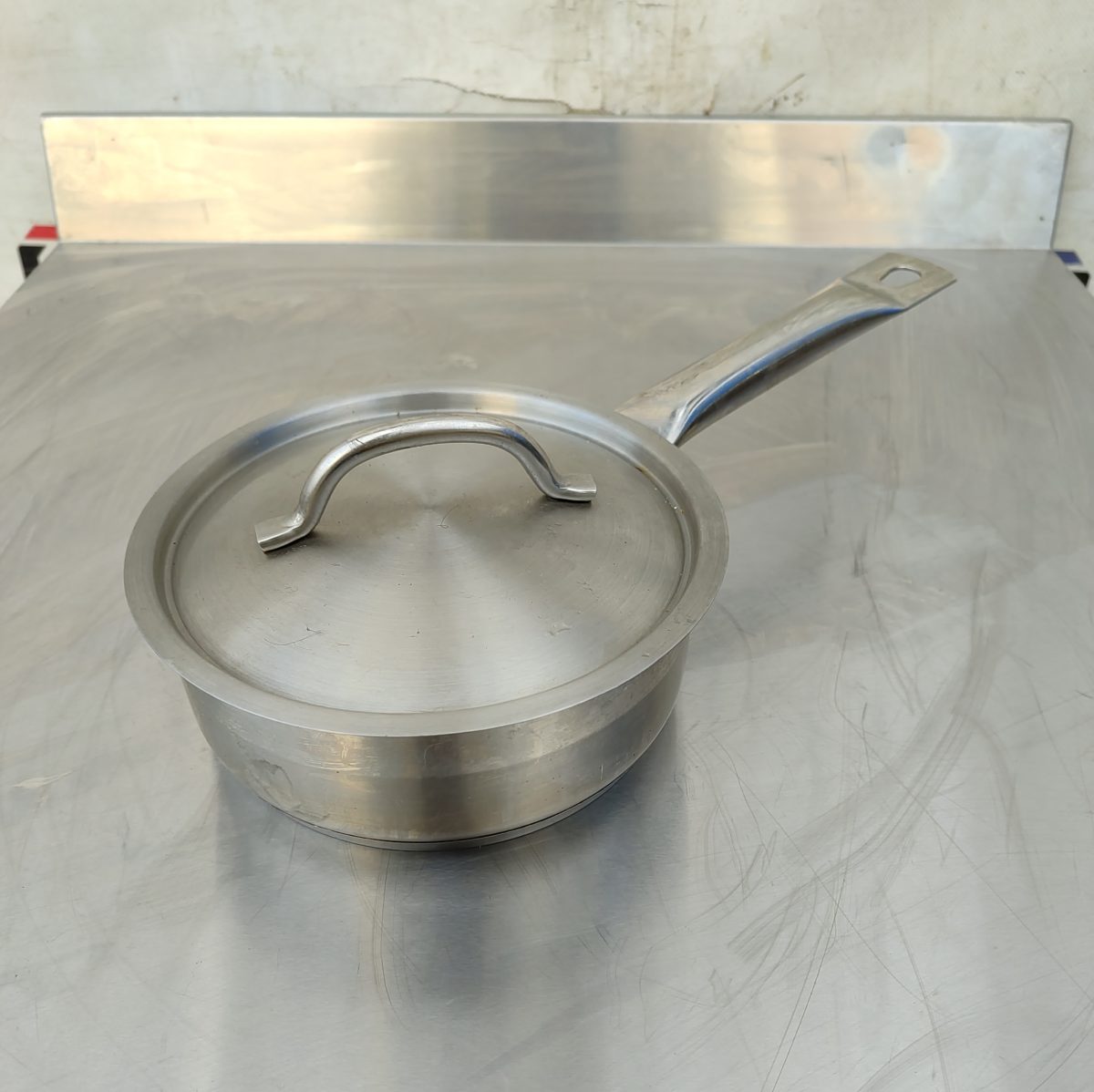 Купить Сотейник нержавеющая сталь с крышкой 1.3л д16 в6.5