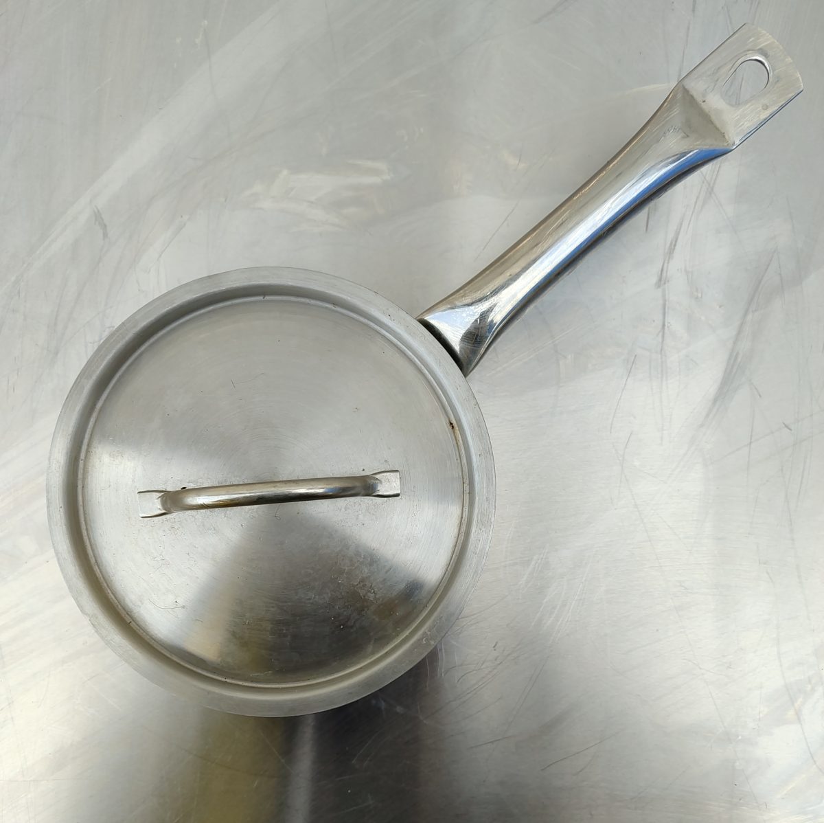 Купить Сотейник нержавеющая сталь с крышкой 1.3л д16 в6.5