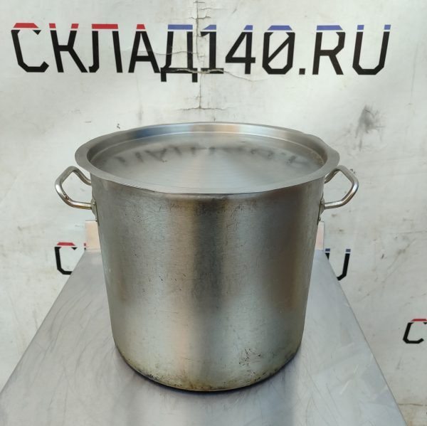 Купить Кастрюля нержавеющая сталь с крышкой 30л д35 в32