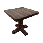 Стол Русич 80 дерево массив коричневый